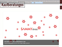 Tablet Screenshot of kaufberatungen.com